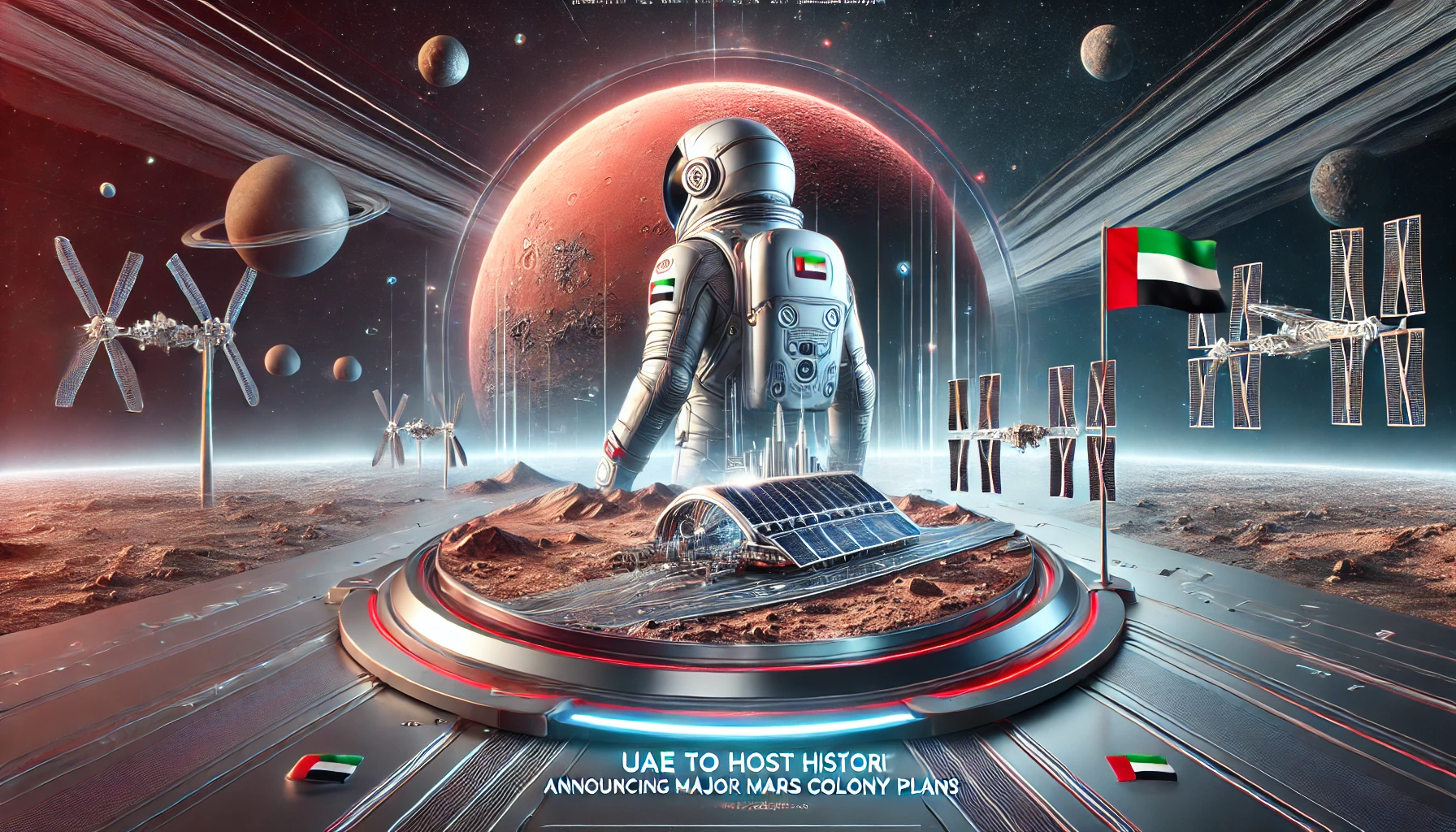Los EAU serán anfitriones de una histórica cumbre de tecnología espacial y anunciarán importantes planes para colonizar Marte